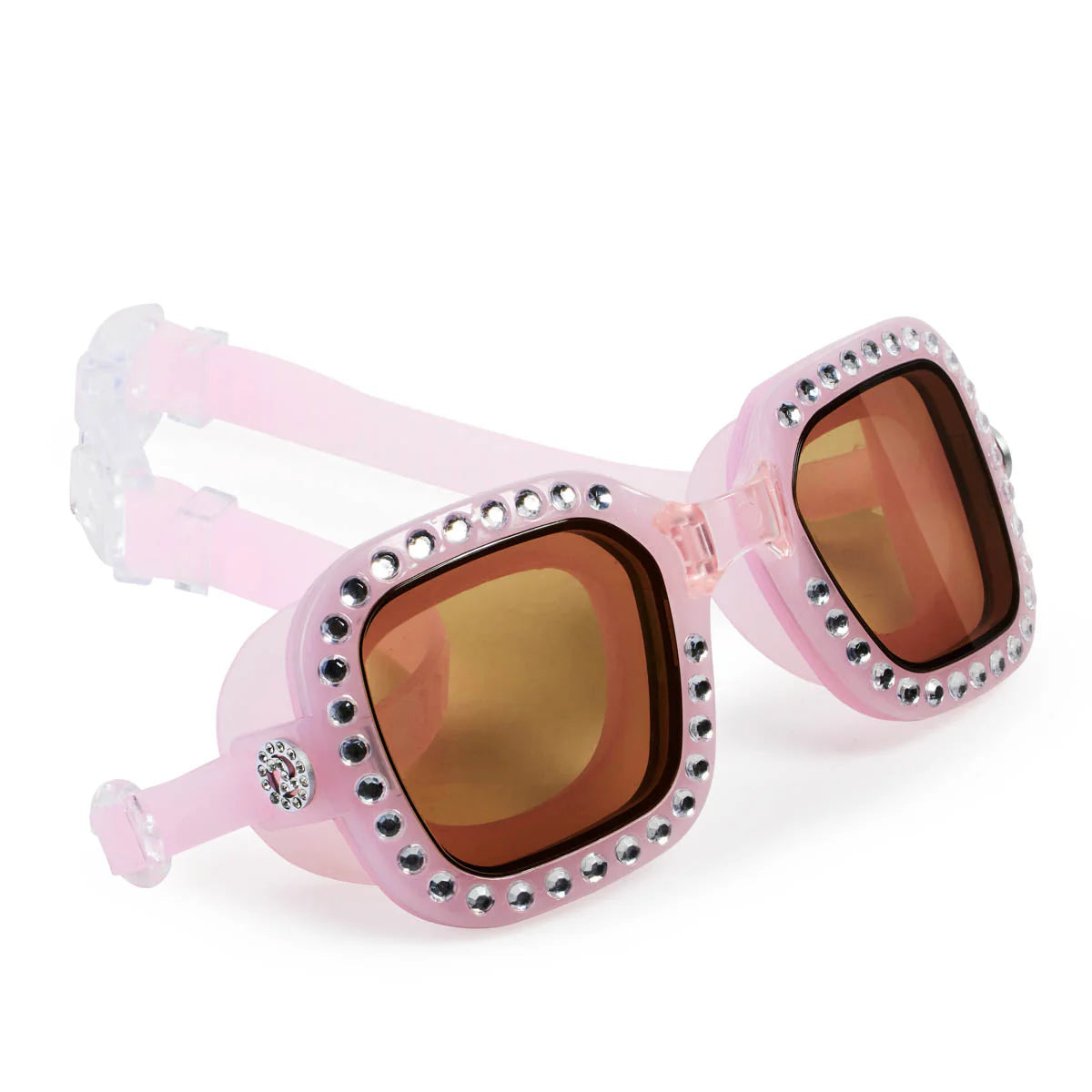 Gafas de natación - Con click - Rosa Brillantes