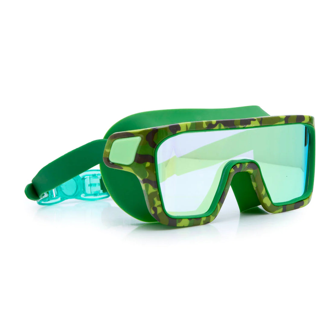 Gafas de natación - Camuflaje Verde
