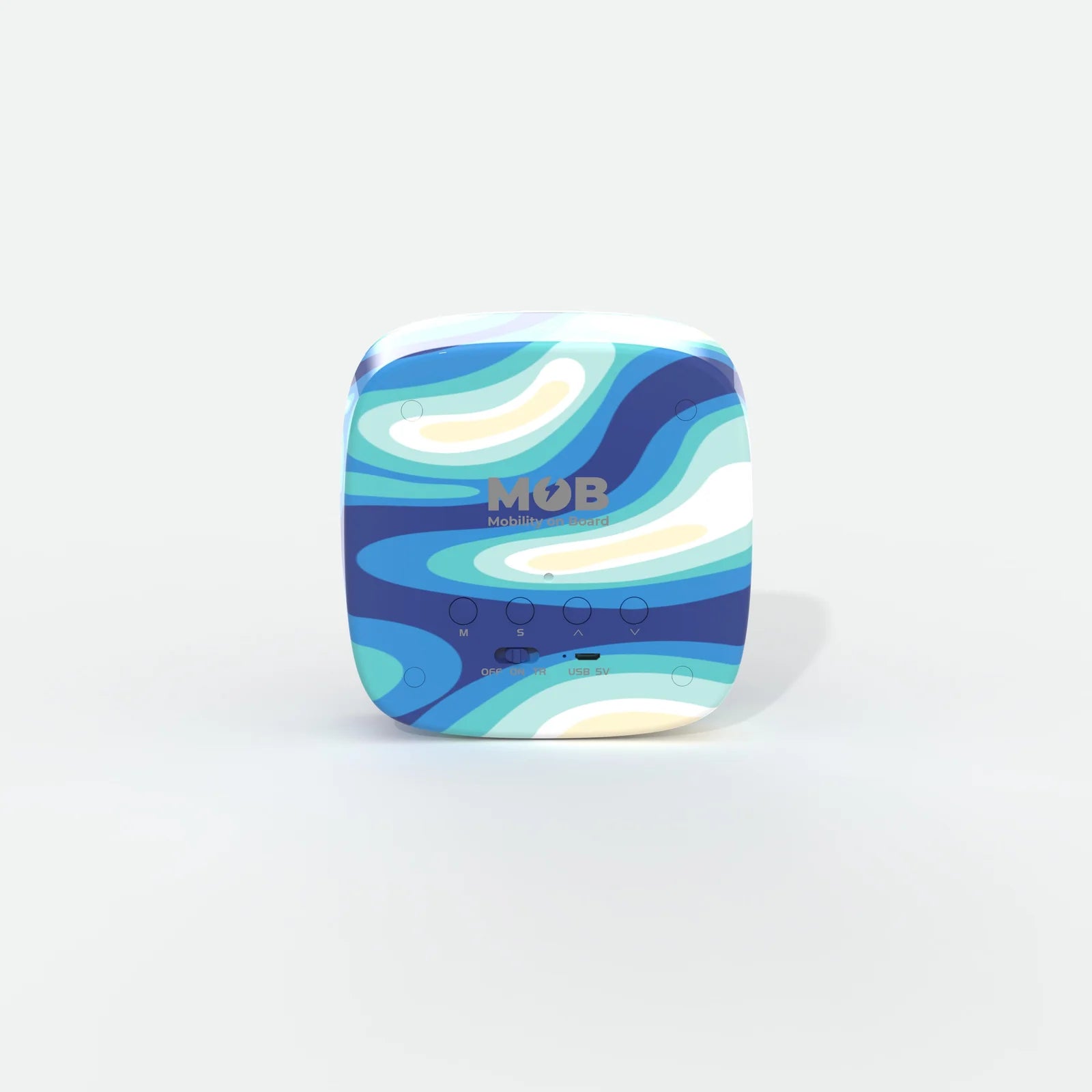 Reloj Despertador - Luz de noche - Olas azules EDICIÓN LIMITADA