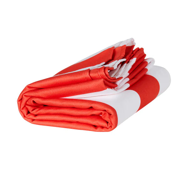 Toalla - Rayas - Coral