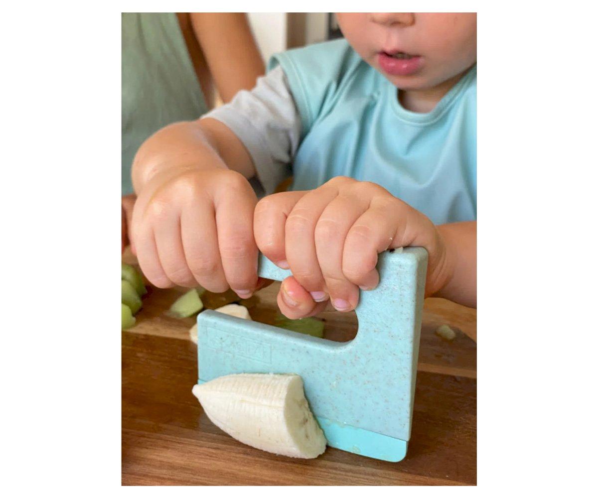 Cuchillo seguro para niños - Azul