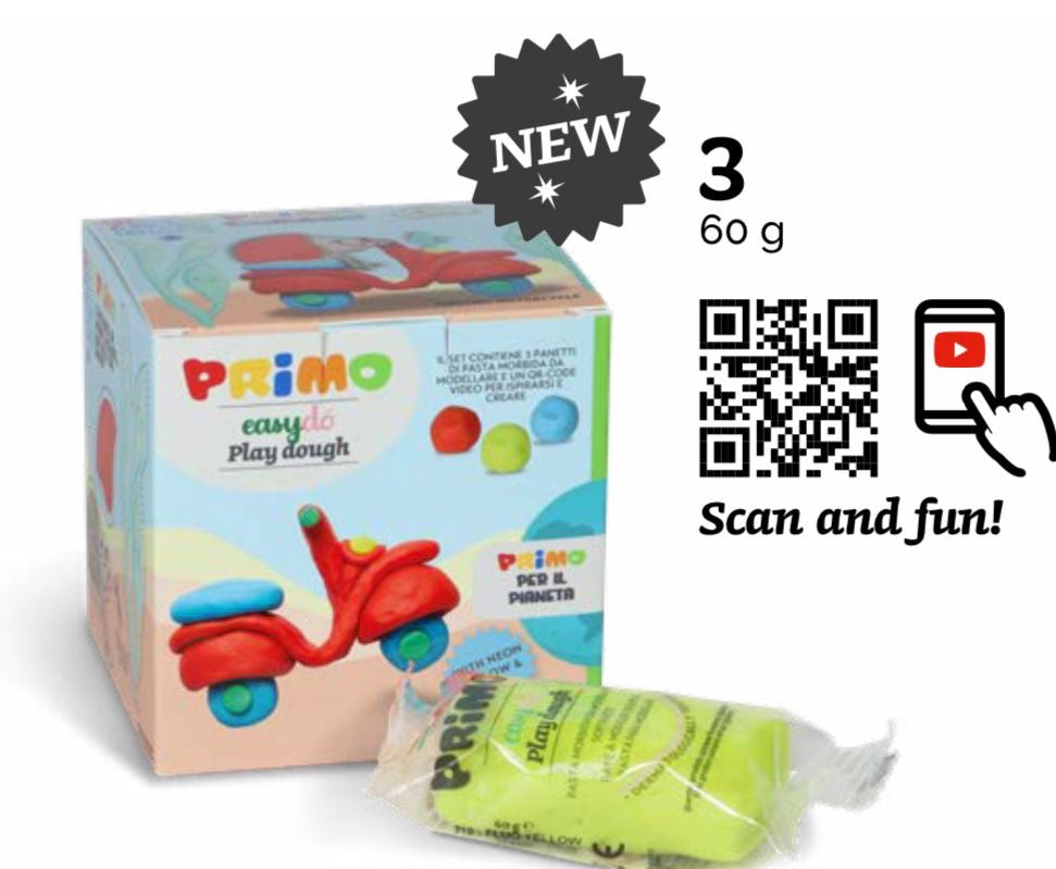 Pasta para moldear - Cubos creativos