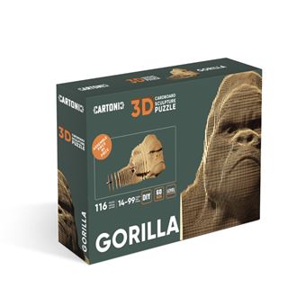 Puzzle 3D - Gorila