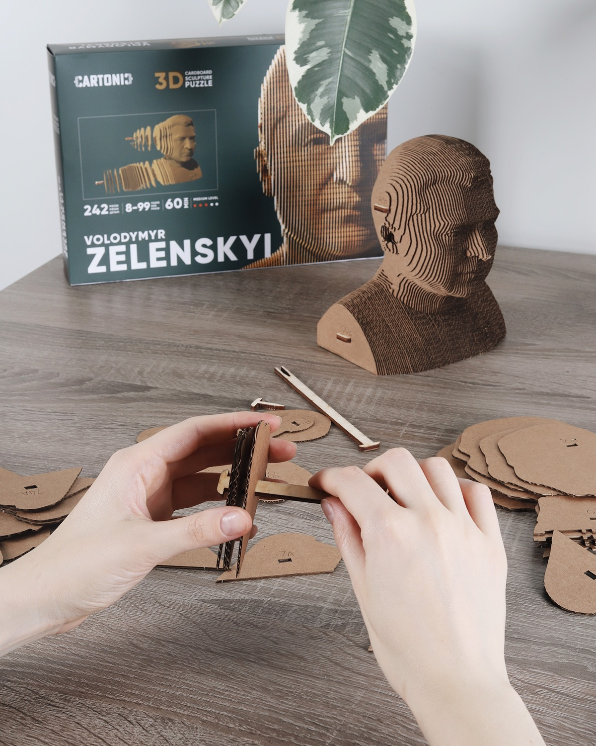 Puzzle 3D - Gorila
