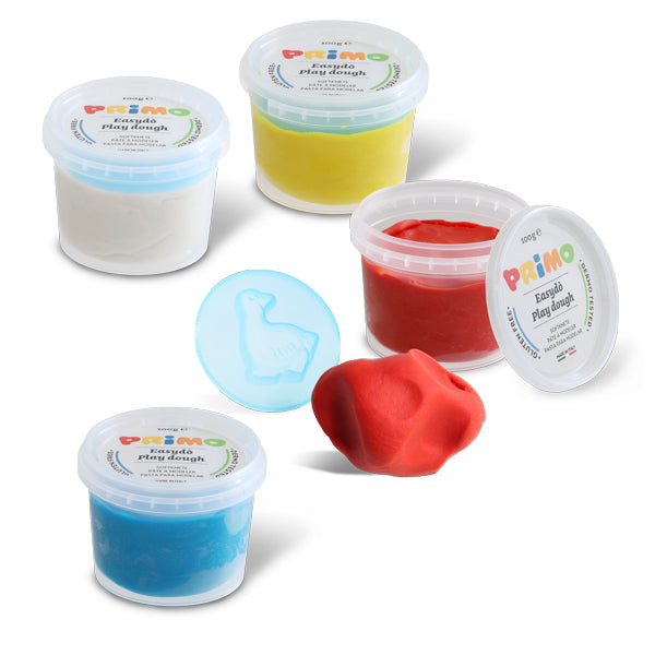 Pasta para moldear - Set 4 colores básicos