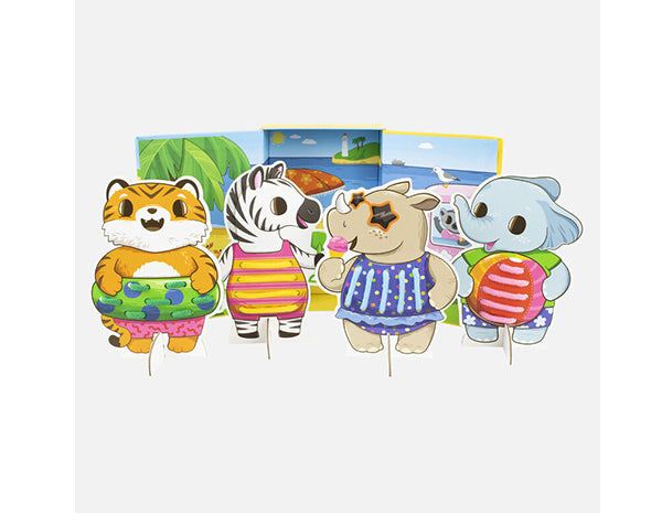 Ensartar cordones - Fiesta en la Playa