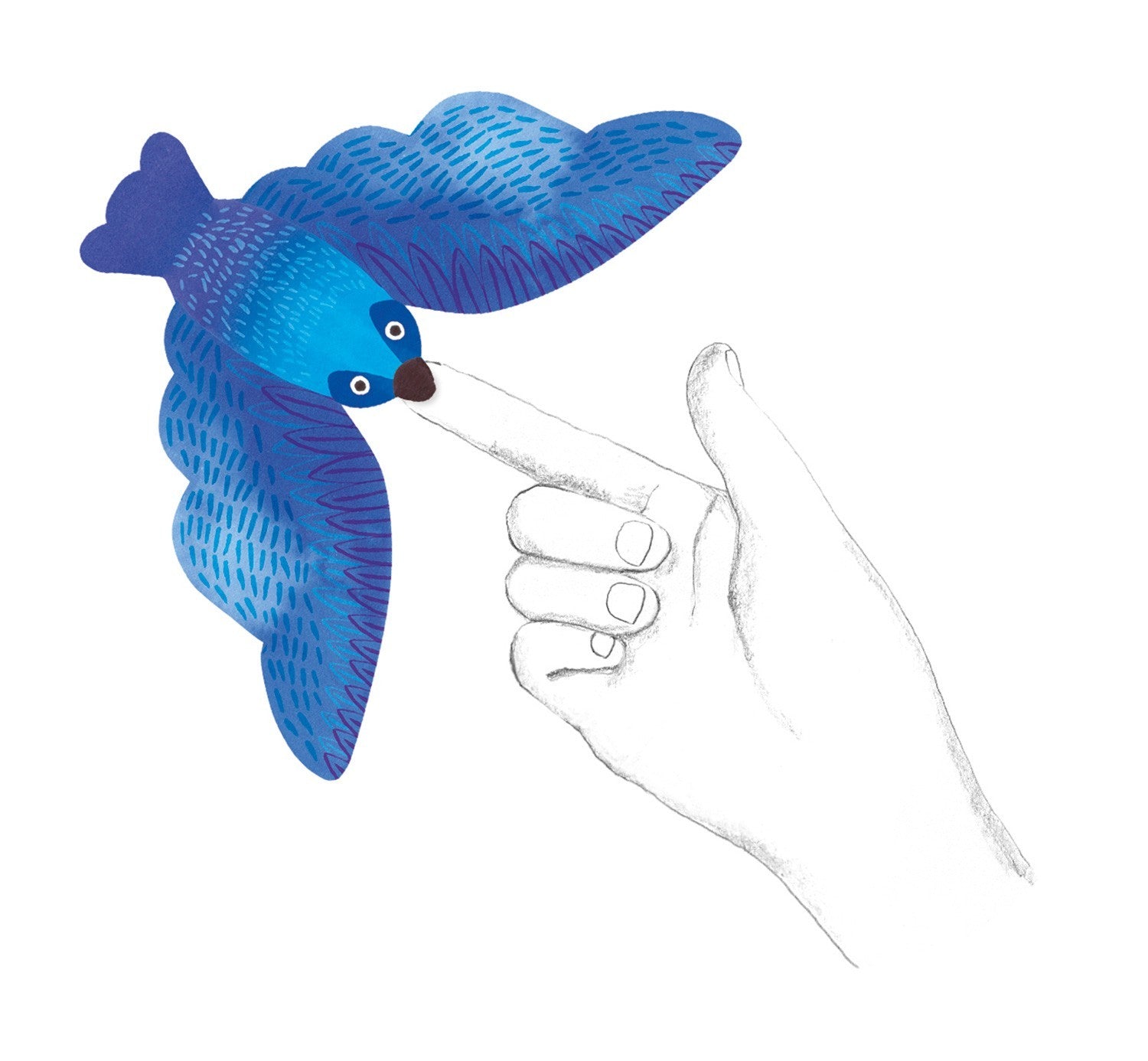 Pájaros equilibristas (set de 3)