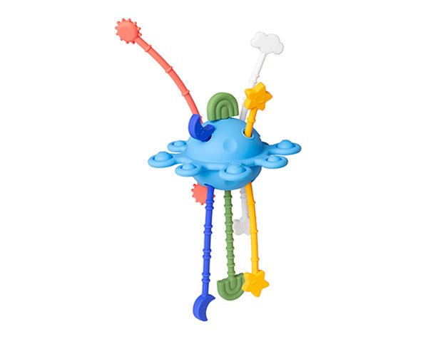 Juguete Sensorial mordedor - Planetas Silicona (3 colores)