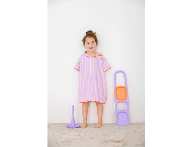 Poncho Microfibra Lavander