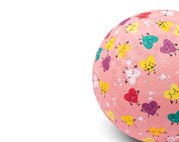 Pelota de goma - Corazones