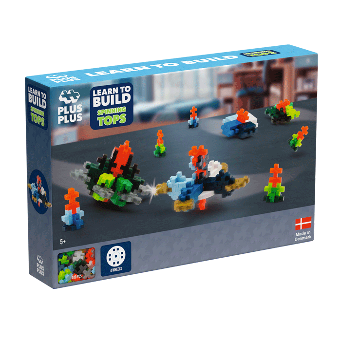 Plus Plus - Mini - Aprende a construir - Peonzas (240piezas)