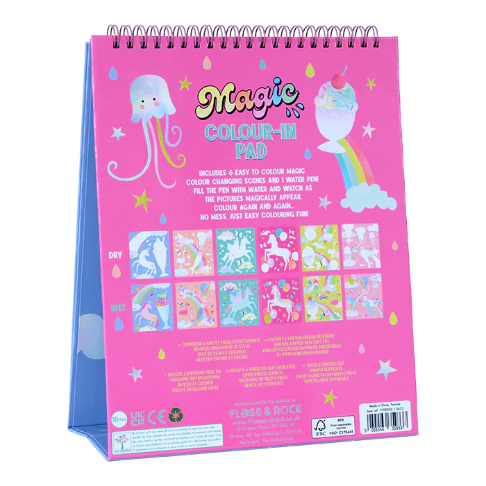 Cuaderno mágico - Unicornio