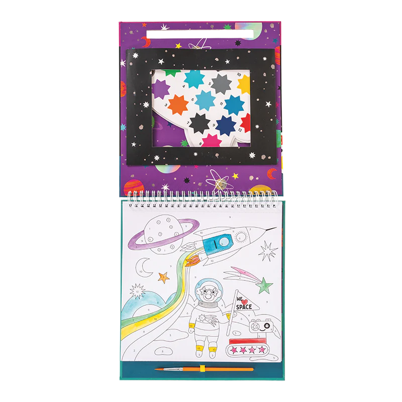 Pinta por números - Espacio