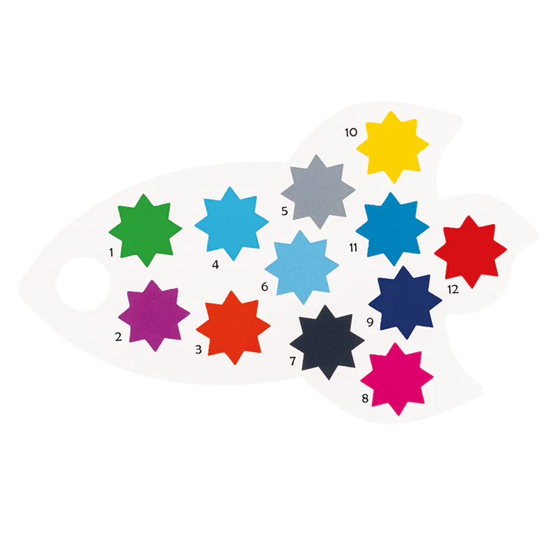 Pinta por números - Espacio