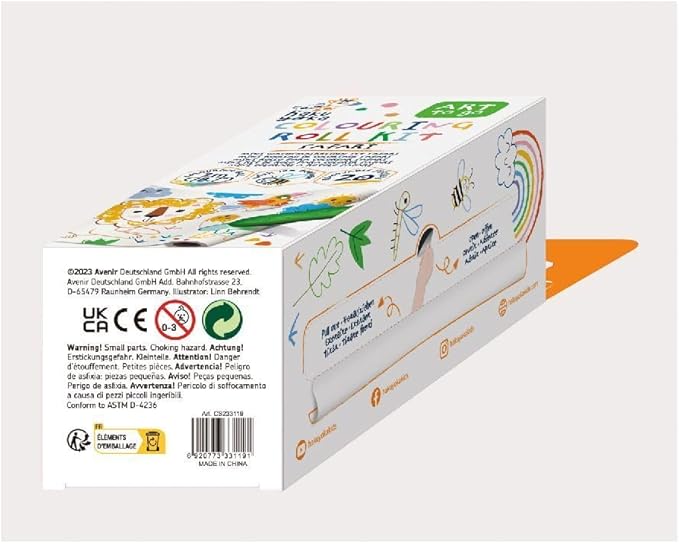 Mini rollo para colorear (varios modelos)