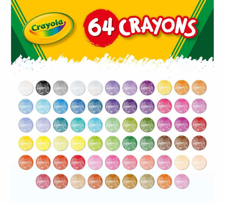 Crayones - 64 colores