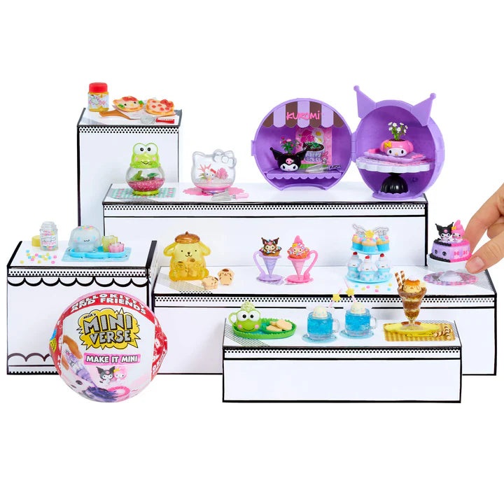 Crea tu Miniverse - Mini food serie 2- Hello Kitty y Amigos