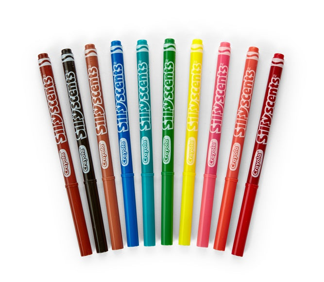 Rotuladores perfumados lavables (10 ud.)