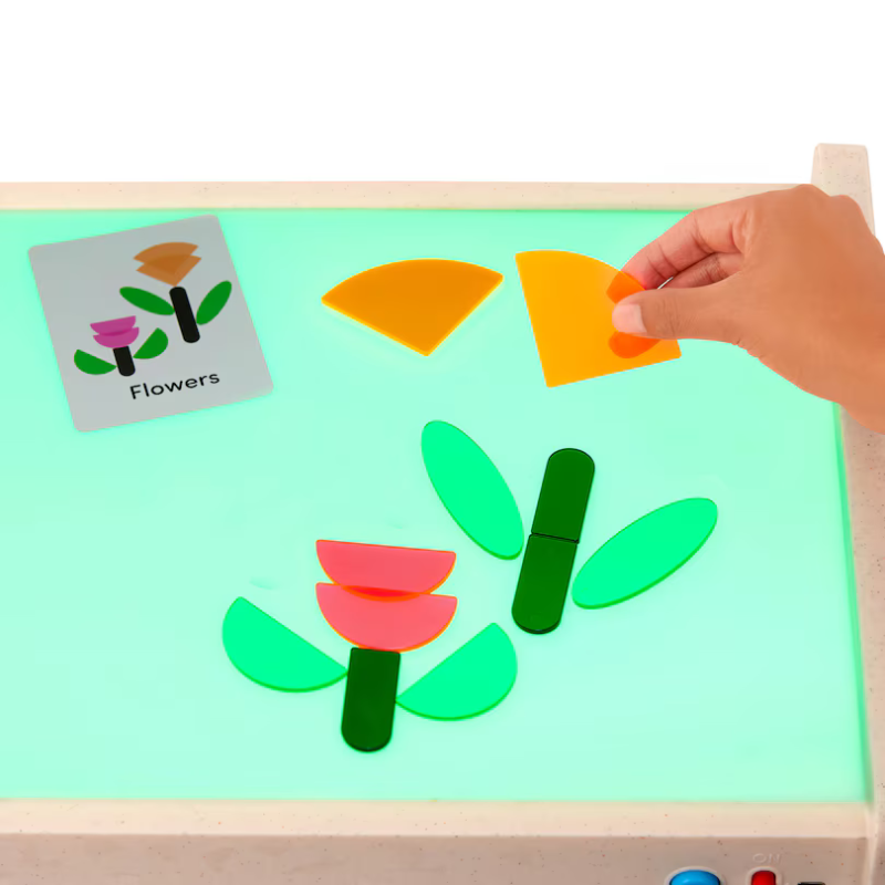 Mesa de Luz - Kit exploración educacional