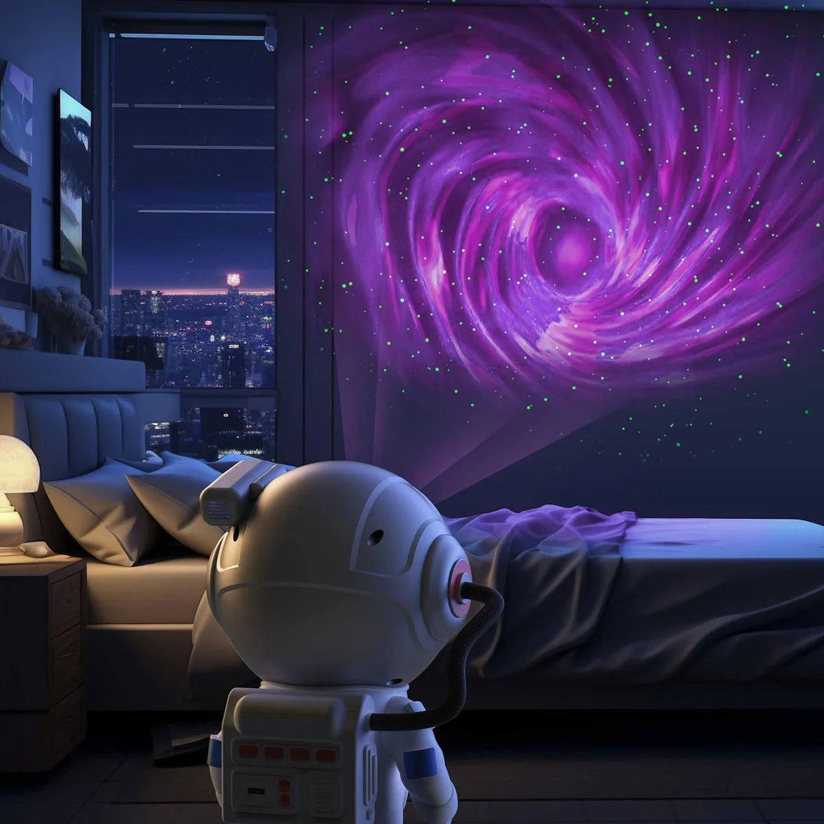 Proyector de Nebulosa (edición plateado)