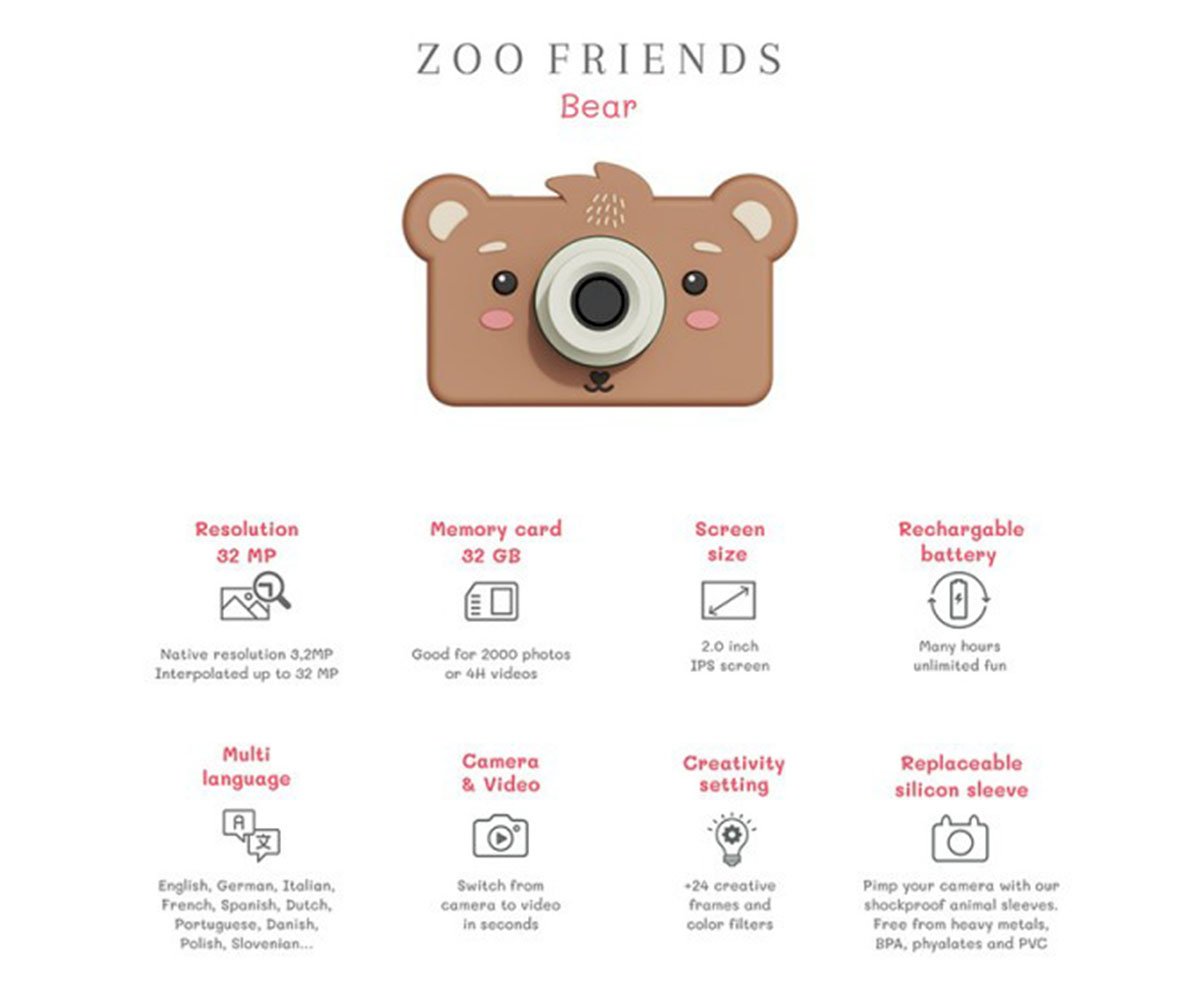 Cámara ZooFriends - Oso