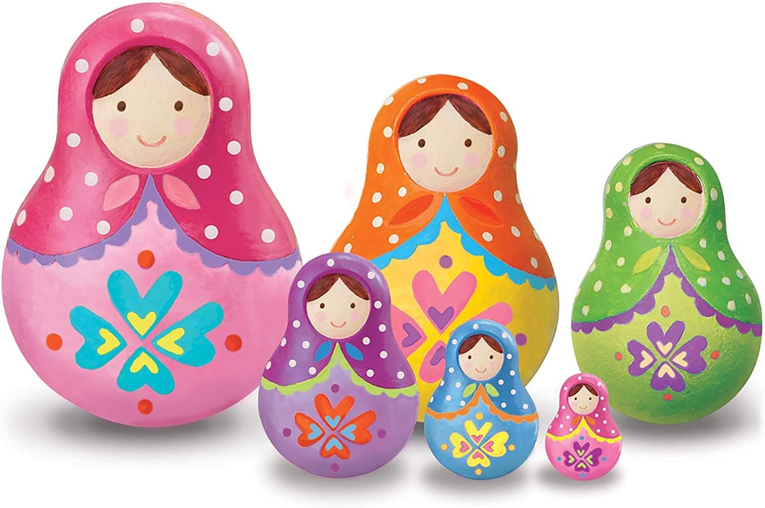 Pinta tu propia cajita de muñeca Matrioshka
