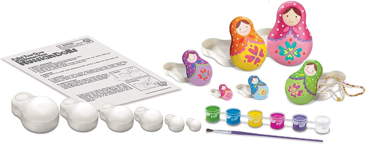 Pinta tu propia cajita de muñeca Matrioshka