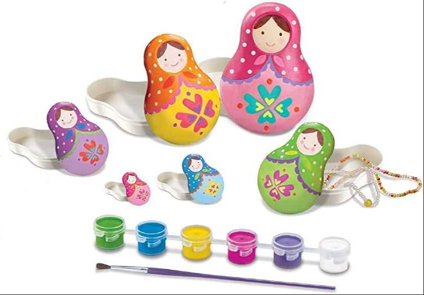 Pinta tu propia cajita de muñeca Matrioshka