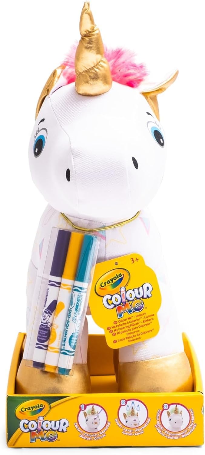 Peluche para colorear - Unicornio