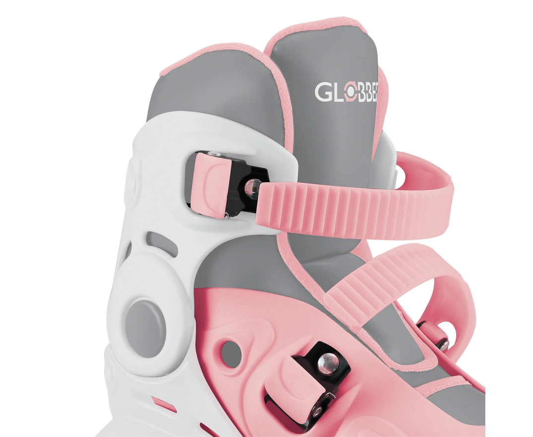 Patines 2 en 1 (en línea y en 4) - Rosa