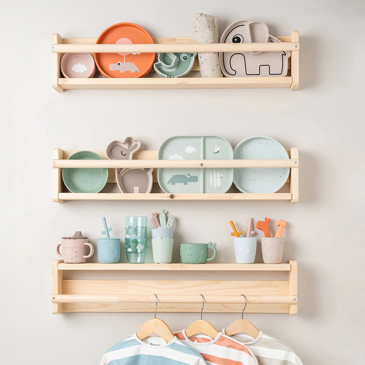 Plato de silicona - Lalee Beige
