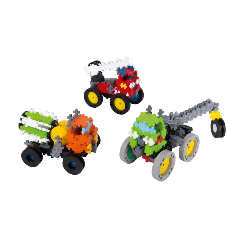 Plus Plus - Mini - Aprende a construir - Coches (500 piezas)