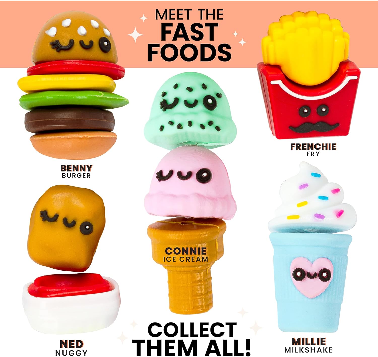 Kit de collares y pulseras - Comida Rápida