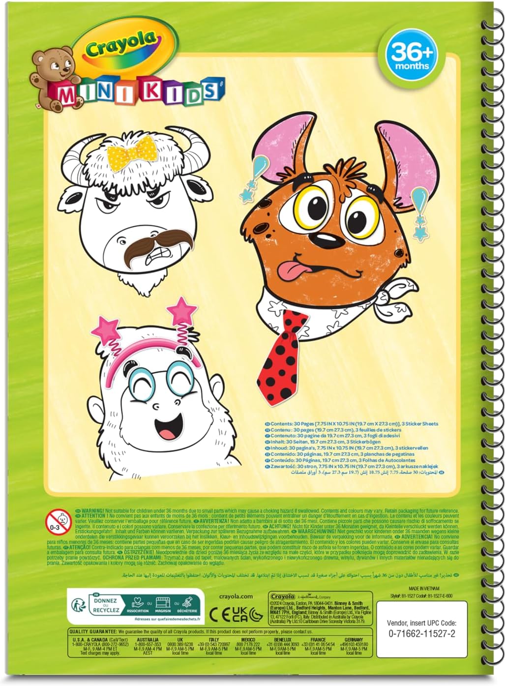 Cuaderno Colorea y pega