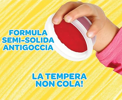 Set de témperas lavables - Anti derrames