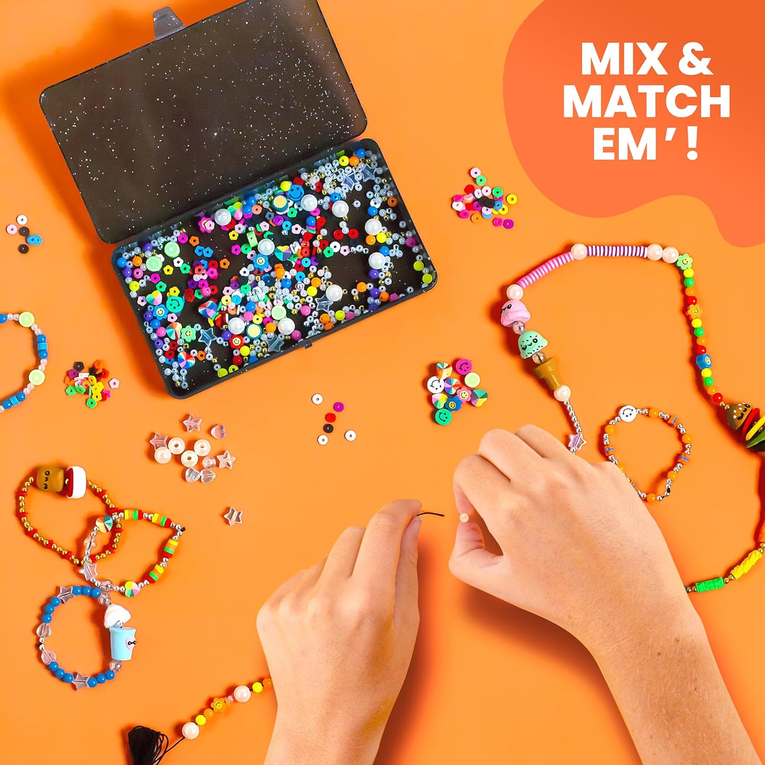 Kit de collares y pulseras - Comida Rápida