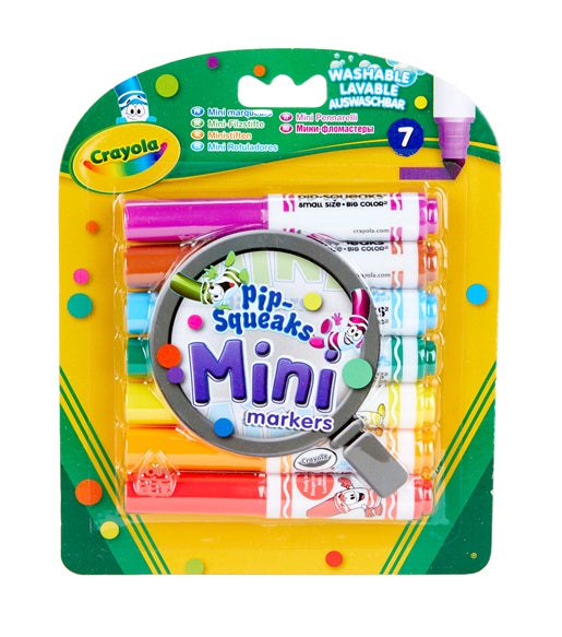 7 Mini Rotuladores Lavables