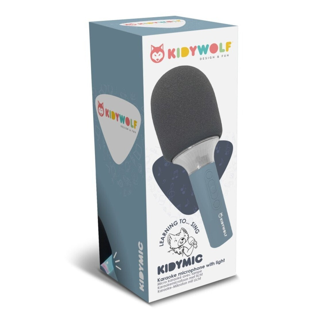 Micrófono interactivo - (Con Luz) - Azul