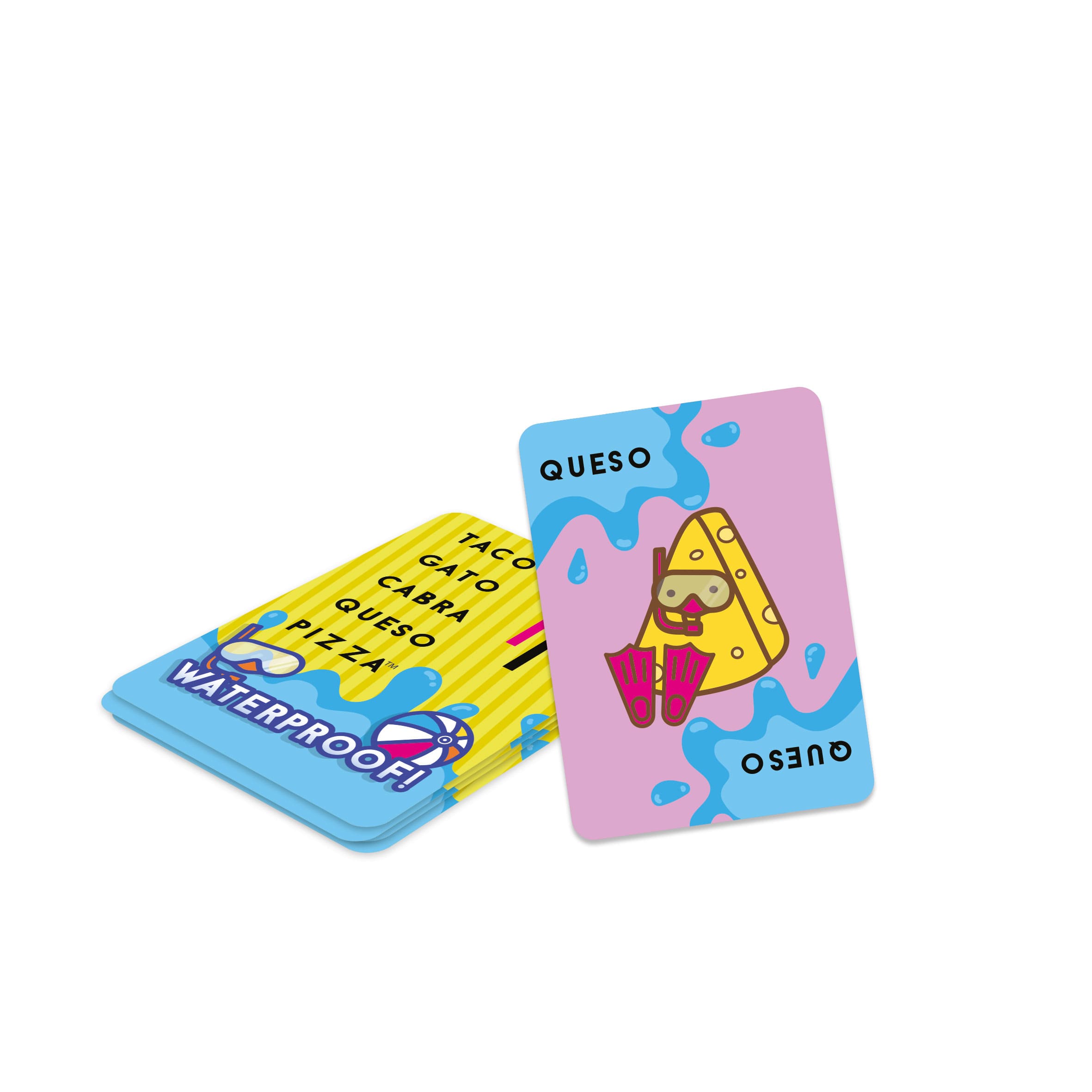 Taco, Gato, Cabra, Queso, Pizza - WATERPROOF