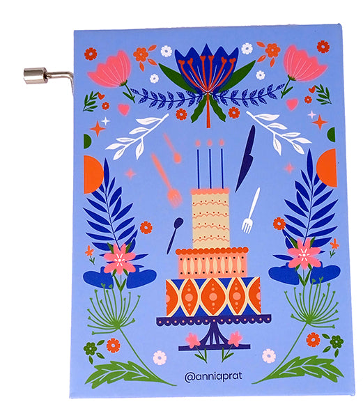 Caja musical regalo - Happy Birthday