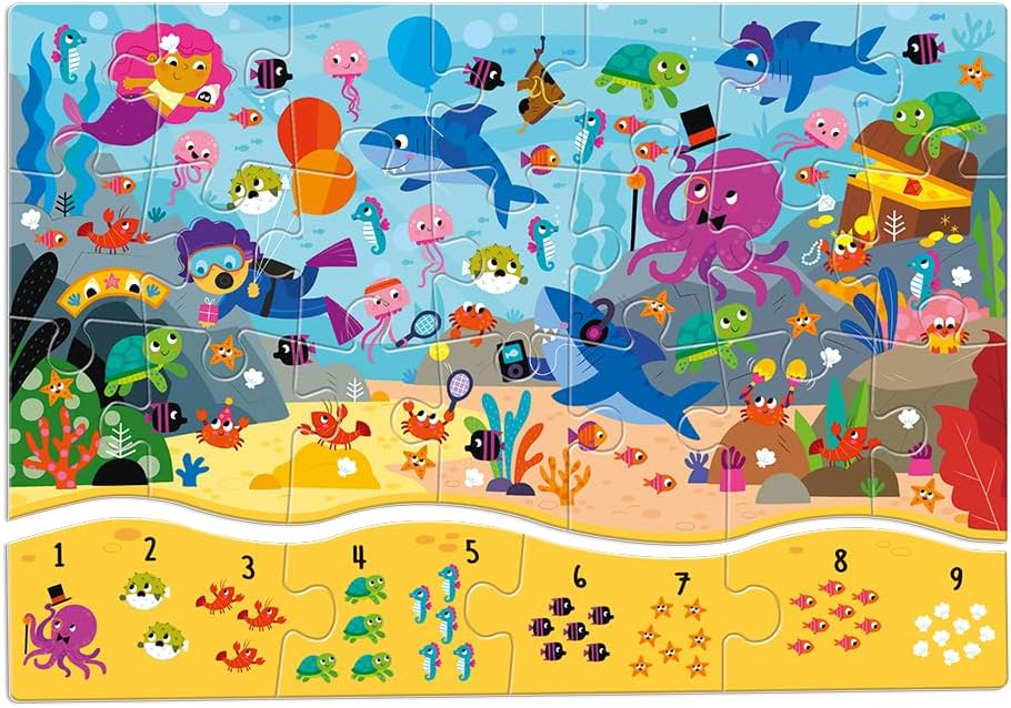 Puzzle - 25 pcs - El Mar (+3 años)
