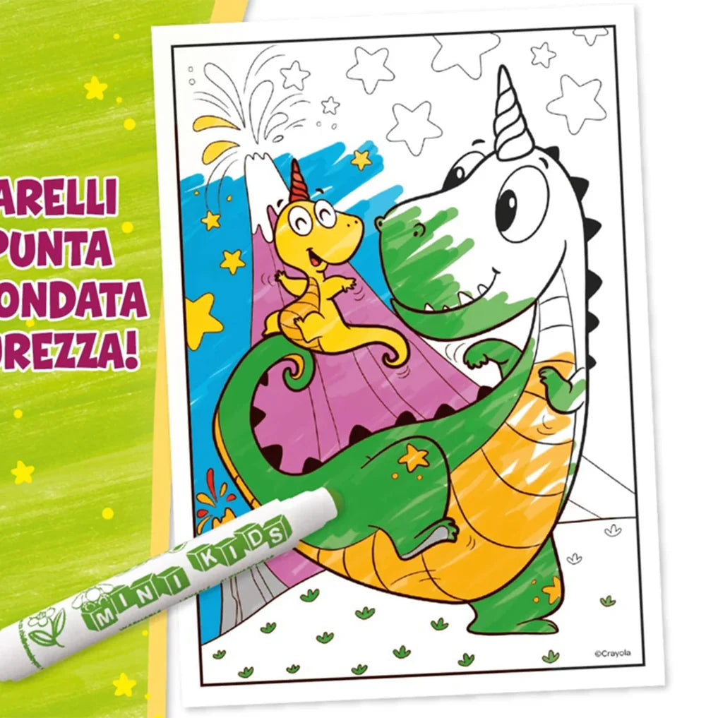 Maxi dibujos para colorear + 4 Rotuladores