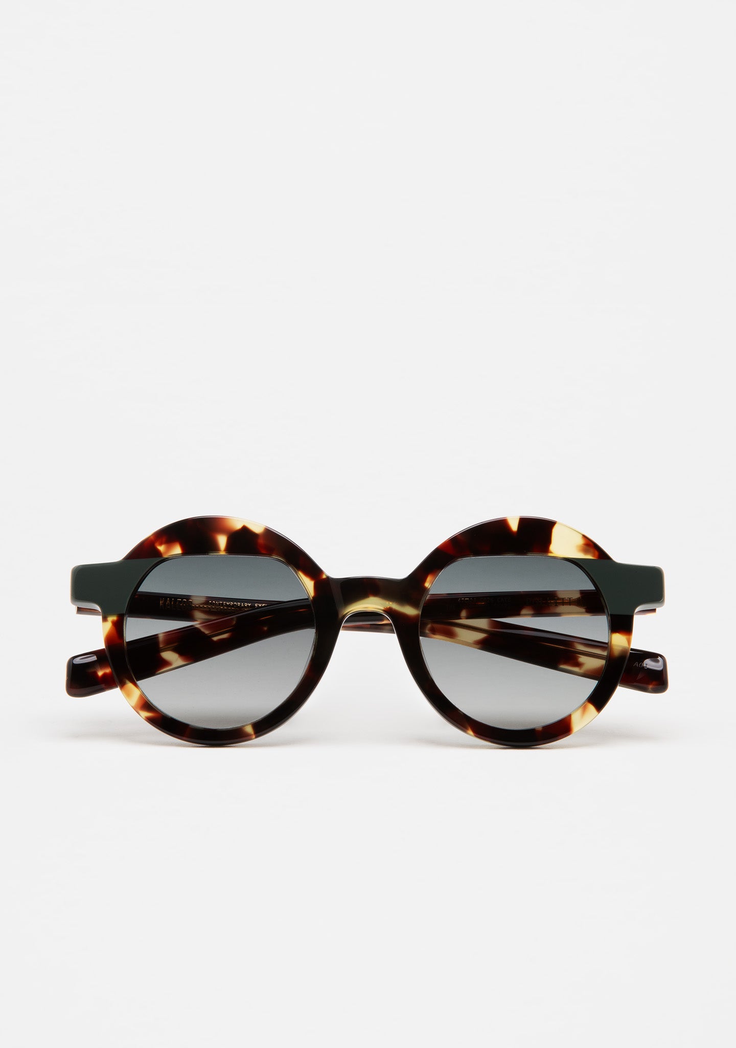 Gafas de Mujer - POLLITT - Havana Marrón + Verde oscuro