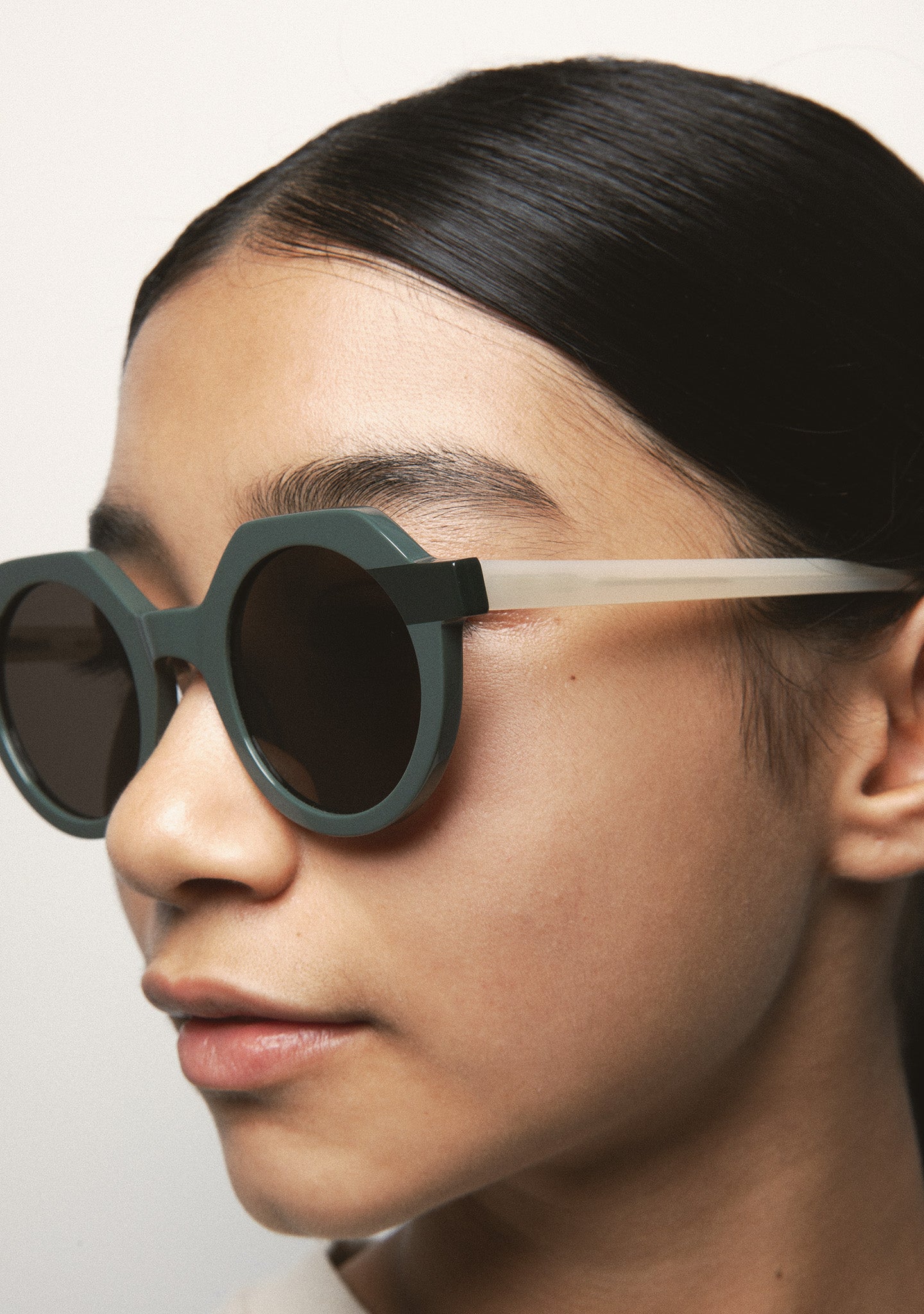 Gafas de niños - EVERS - Verde oscuro + Márfil translúcido