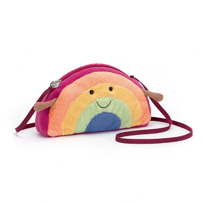 Bolso - Arcoíris peluche