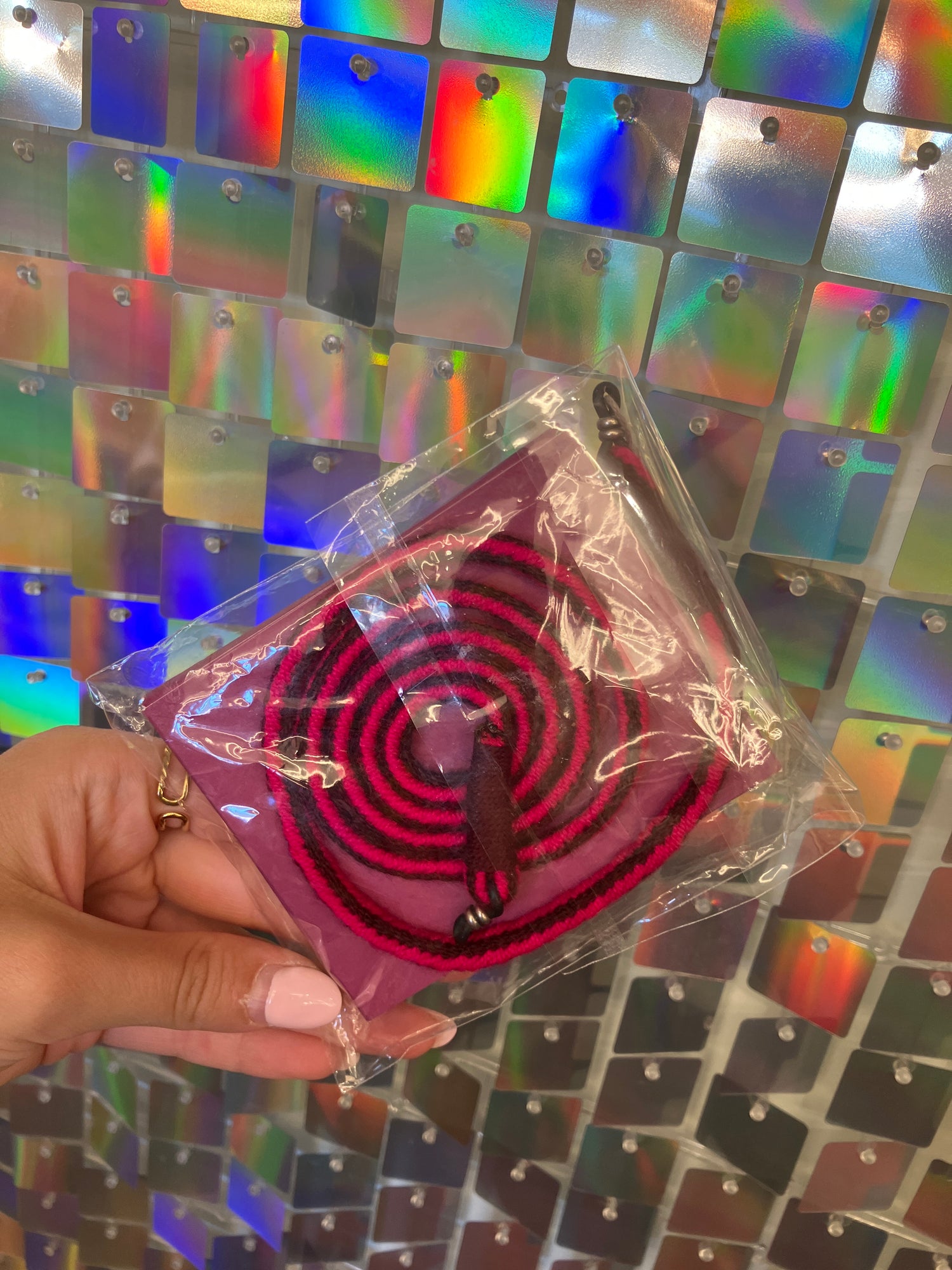 Cordón gafas - Fucsia y granate