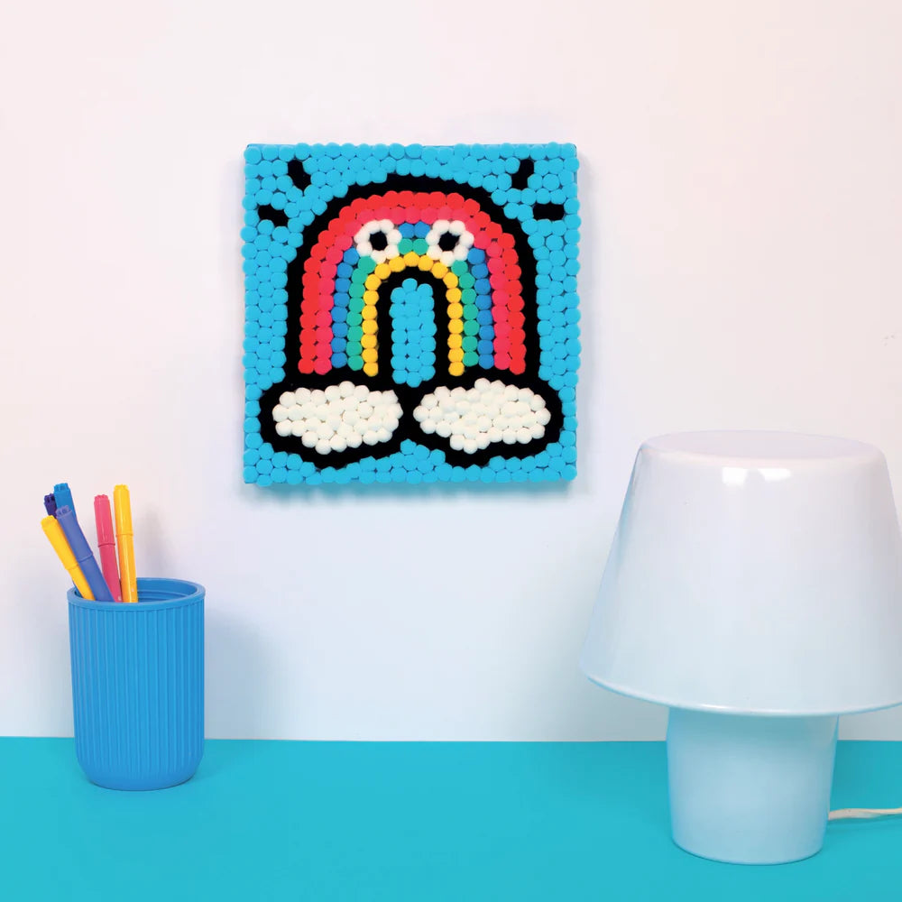 Arte con pompones - 2 MODELOS