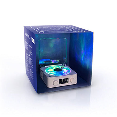 Altavoz Sensorial Retro con Proyector – Bluetooth + Sonidos + Luz Ambiente