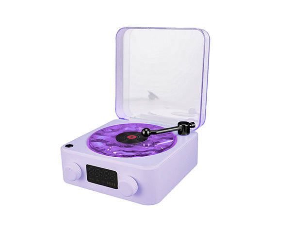 Altavoz sensorial con forma de tocadiscos