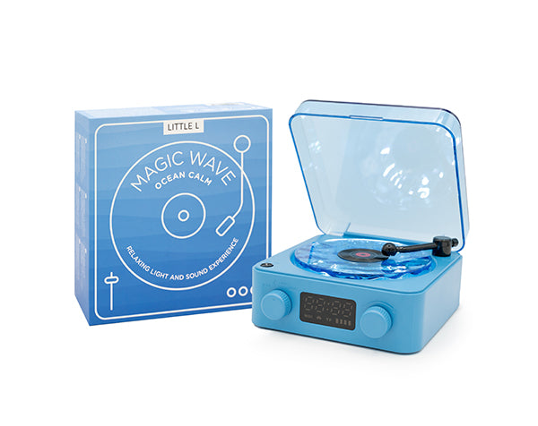 Altavoz sensorial con forma de tocadiscos